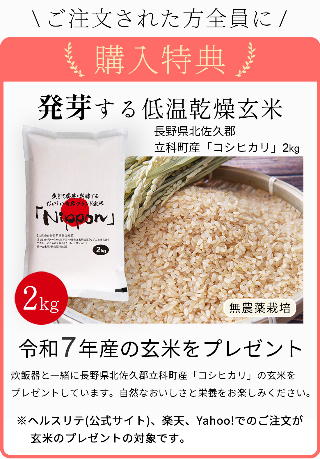 なでしこ健康生活 炊飯器 寝かせ玄米炊 説明書付き CRP-N0610F 楽天市場】【正規品販売店】なでしこ健康生活発芽玄米炊飯器